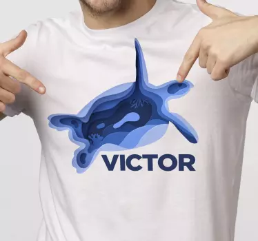 Alt tricou cu design de animale oceanice - TenStickers