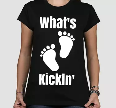 Alt tricou distracție cu urme de bebeluș - TenStickers