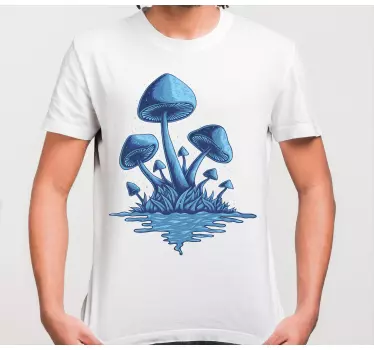 Alt tricou fantezia pădurii cu ciuperci - TenStickers