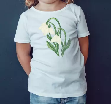 Alt tricou floare albă de primăvară - TenStickers