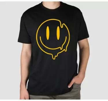 Alt tricou grafică cu fața zâmbitoare - TenStickers