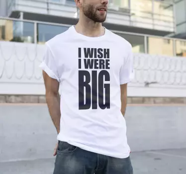 Alt tricou "Îmi doresc să fiu mare" - TenStickers