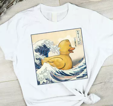 Alt tricou Rață de cauciuc kanagawa - TenStickers