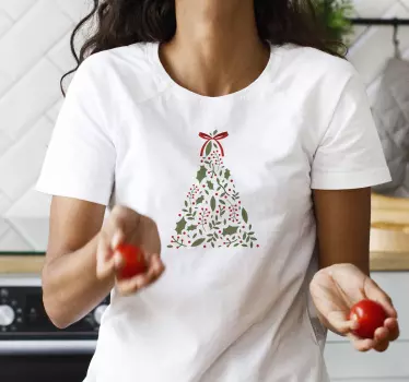 Copaci de crăciun tricou drăguț tricouri de crăciun - TenStickers