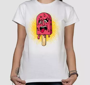 Tricou cu desene animate graffiti de gheață - TenStickers