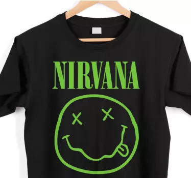 Tricou cu logo nirvana - TenStickers