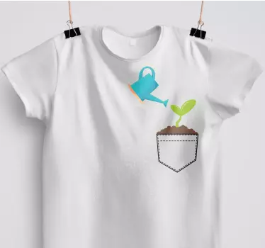 Tricou de buzunar pentru udarea plantelor - TenStickers