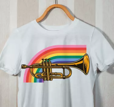 Tricou de trompetă din alamă colorat - TenStickers
