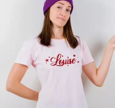 Tricou personalizabil cu mesaj drăguț personalizat - TenStickers
