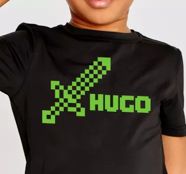 Tricou personalizat cu sabia de diamant - TenStickers