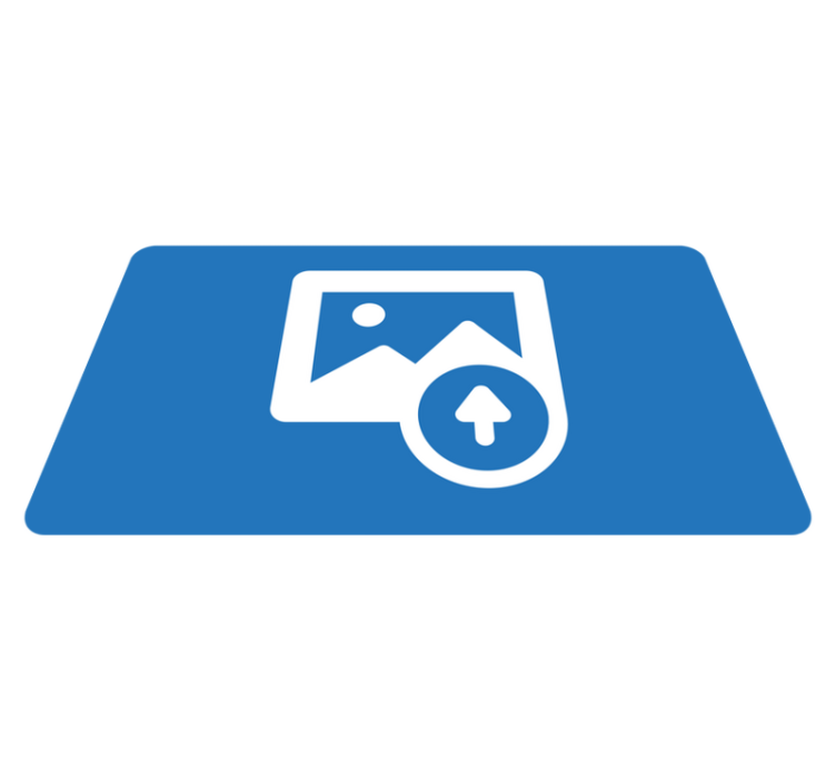 Covor de vinil cu nome imagine personalizată - TenStickers