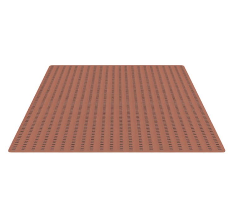 Covor de vinil pentru exterior designul liniei punctate - TenStickers