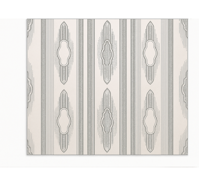 Covor de vinil pentru sala de mese geometrie etnică complexă - TenStickers