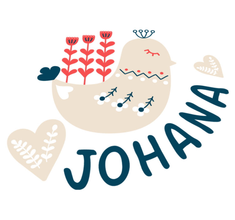 Covor vinil animal păsări nordice personalizat - TenStickers