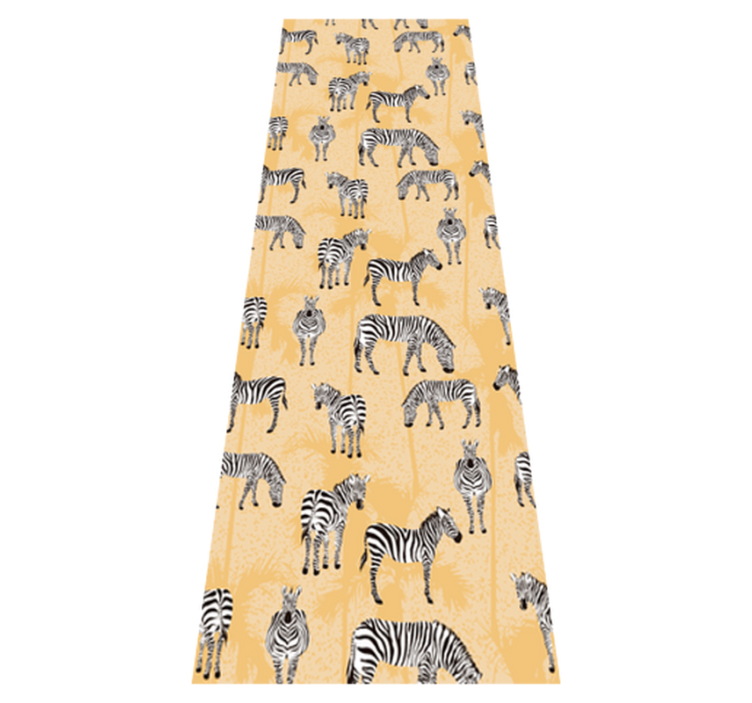 Covor vinil animal modele zebra - TenStickers