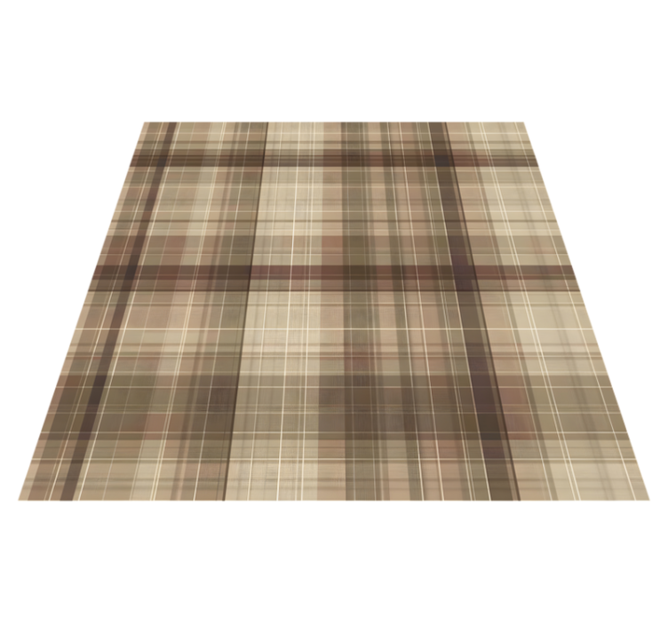 Covor de vinil geometric efect textil - TenStickers