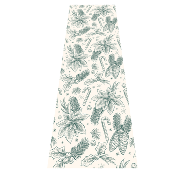 Covor vinil crăciun model cadouri desenate manual - TenStickers