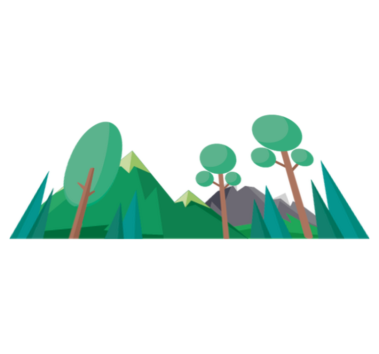 Covor vinil cu aspect de natura christiania danemarca - TenStickers