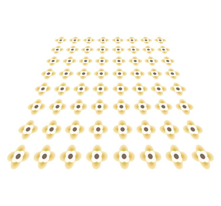 Covor vinil cu aspect de natura abordare botanică - TenStickers