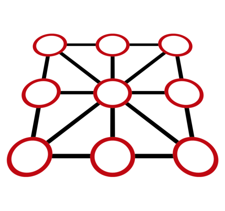 Covor de vinil jocuri x și 0 - TenStickers