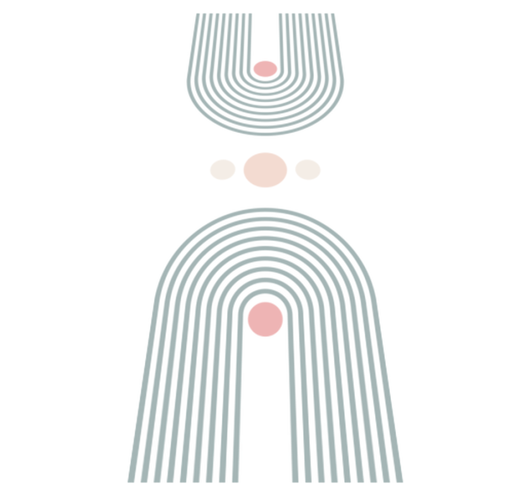 Covor de vinil pentru baie stil abstract minimalist - TenStickers