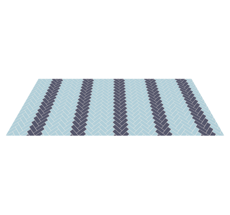 Covor de vinil pentru bucătărie model herringbone - TenStickers
