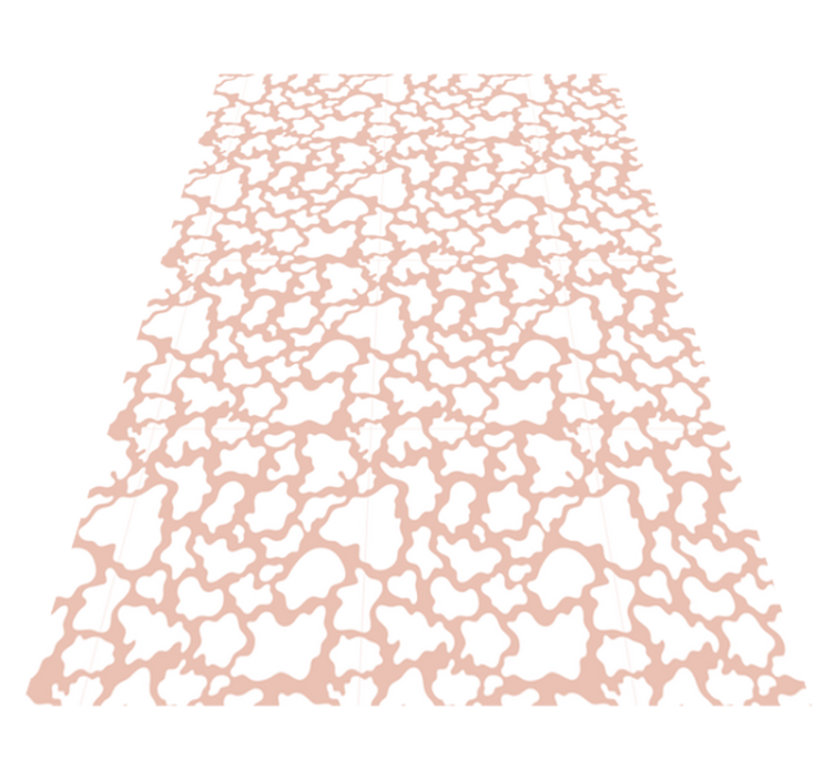 Covor vinil cu imprimeu animal de vacă - TenStickers