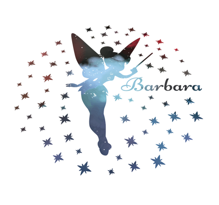 Zână covor de vinil cu nume - TenStickers