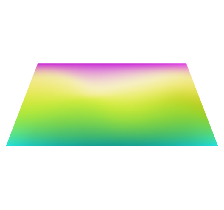 Covor de vinil modern colorat fluorescent - TenStickers