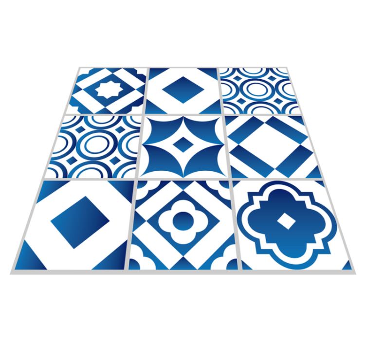 Gresie eleganta tapet de bucatarie vinil - TenStickers