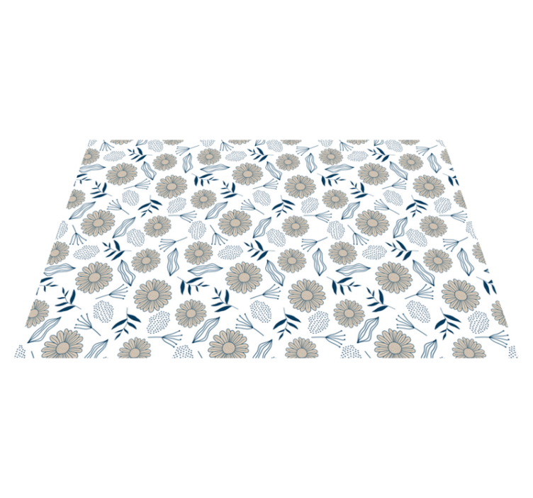 Covor minunat de margareta dormitor vinil - TenStickers