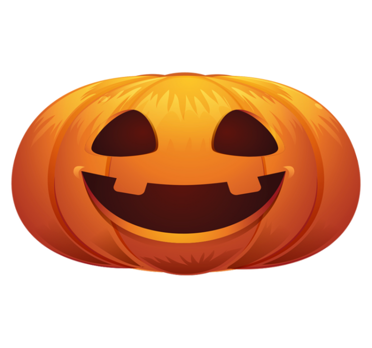 Dovleac pentru covor de halloween - TenStickers