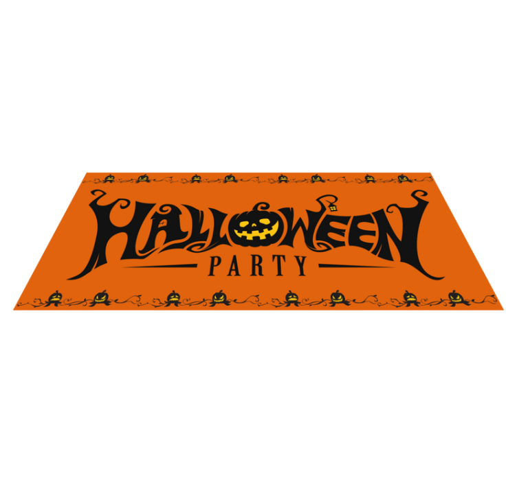 Covor de vinil Halloween decor festivitate de halloween - TenStickers