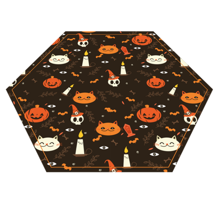 Covor de vinil halloween model festiv de halloween - TenStickers