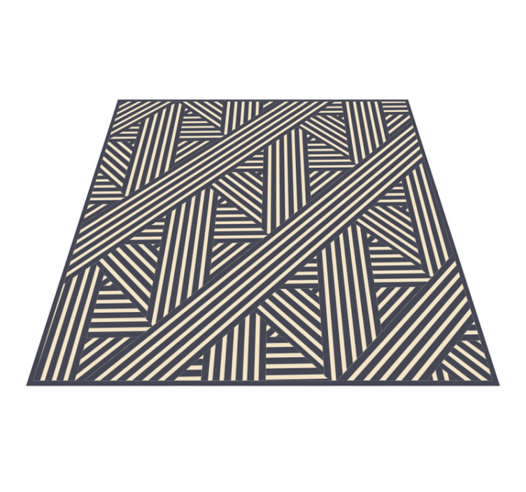 Covor de vinil geometric diagonale geometrice - TenStickers