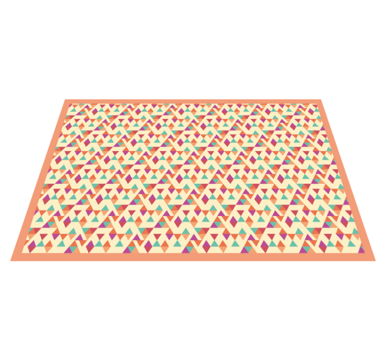 Covor de vinil mozaic alergător cu model mozaic - TenStickers