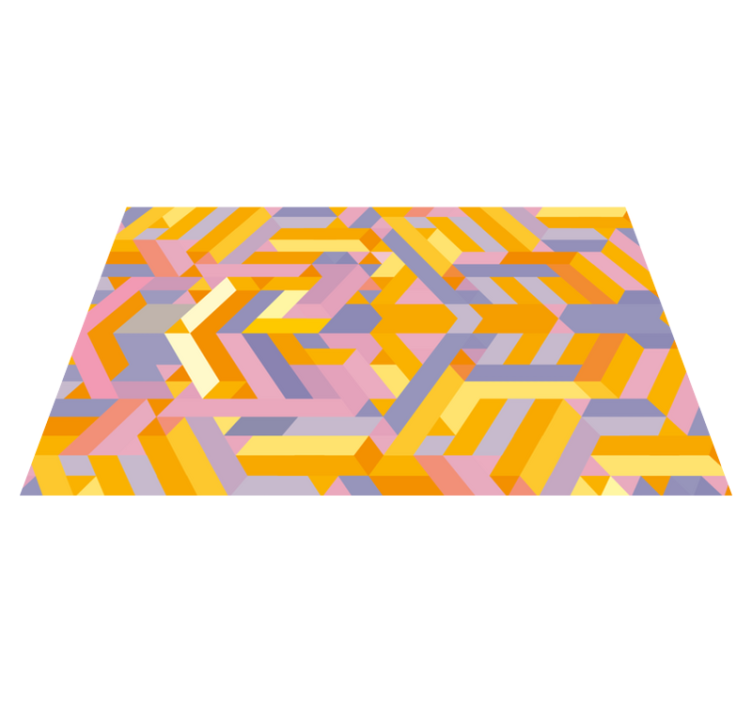 Plăci de pardoseală din piatră de ciment colorate - TenStickers