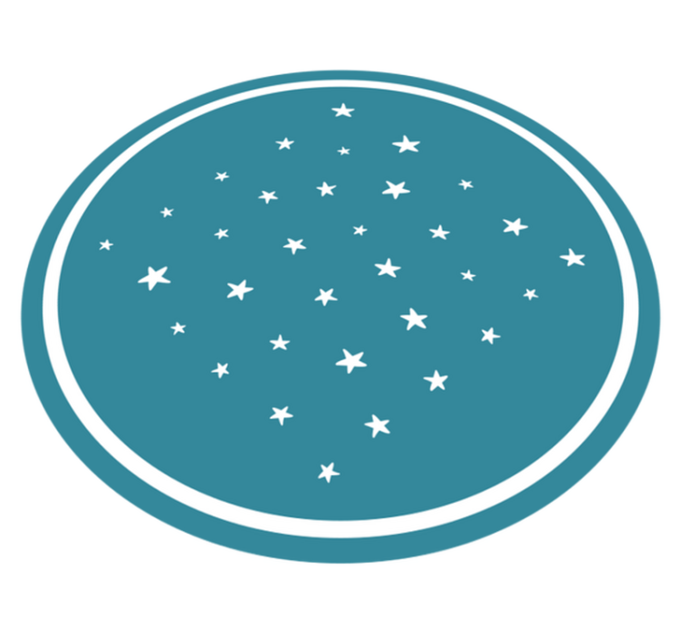 Covor de vinil stele motiv stelar - TenStickers