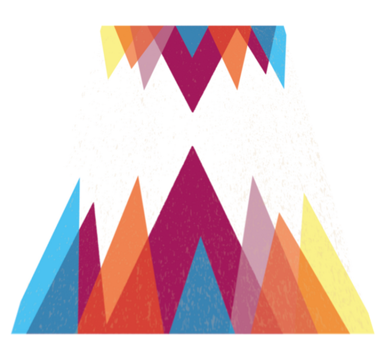 Covor nordic colorat design nordic - TenStickers