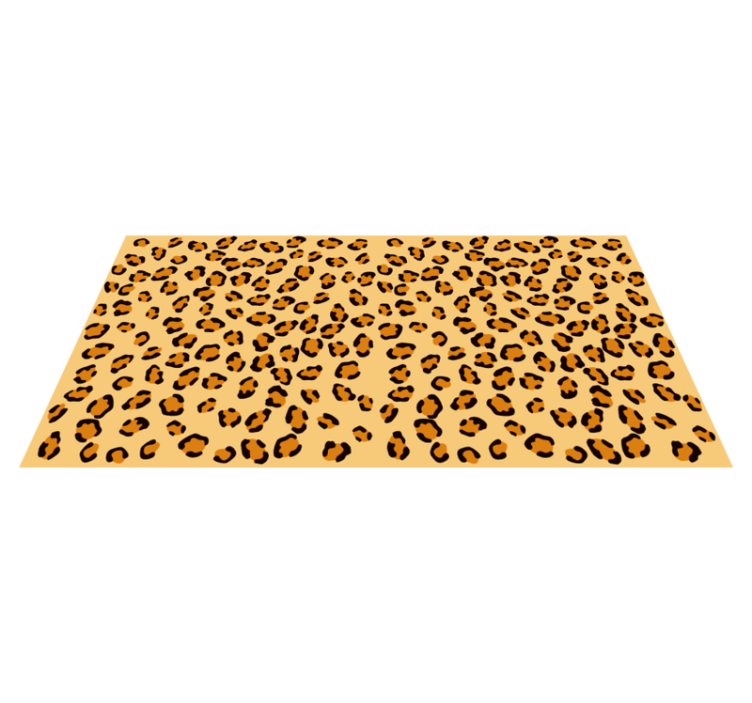 Covor vinil print animalier pete de leopard - TenStickers