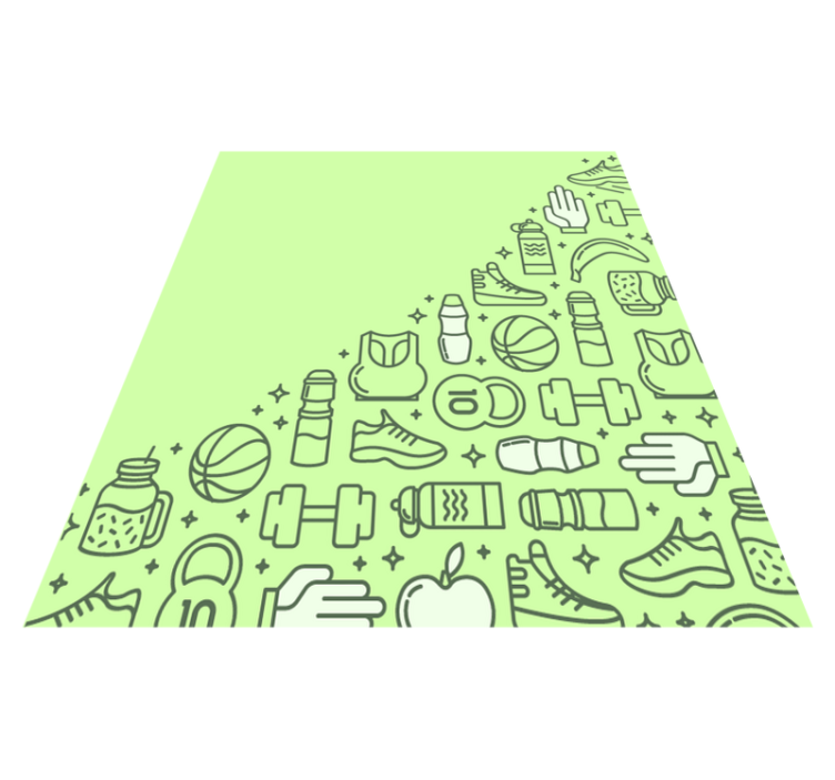 Alții covor de vinil accesorii de fitness - TenStickers