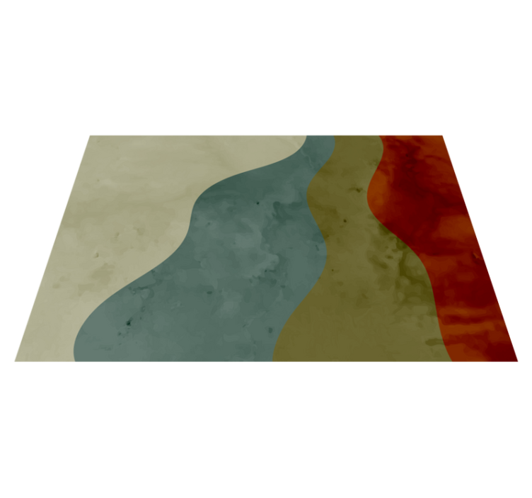 Cu covor de vinil nordic cu patru culori - TenStickers