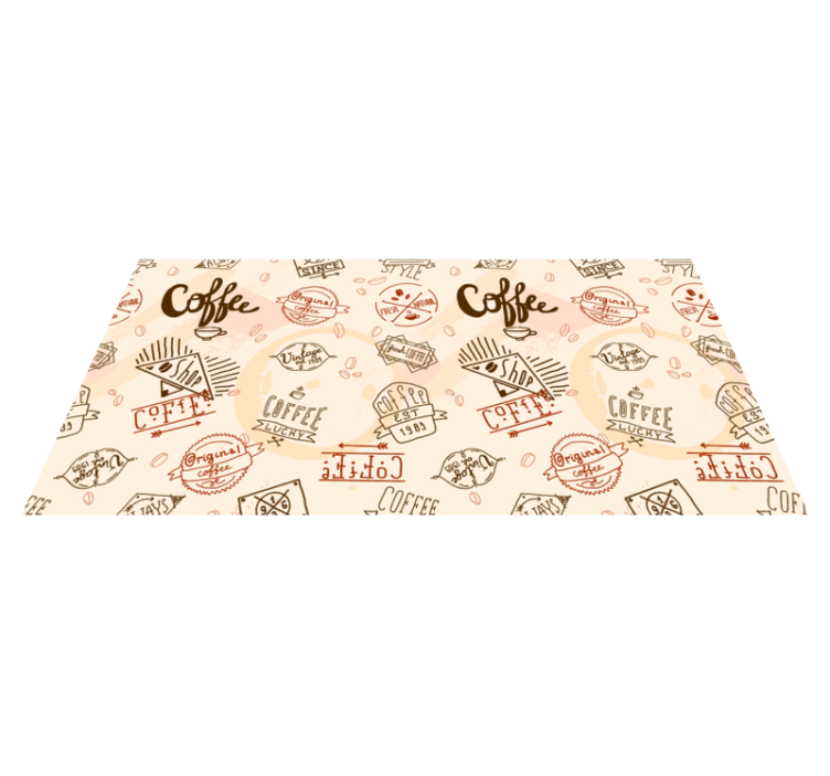 Covoare de bucatarie model cafea vintage - TenStickers