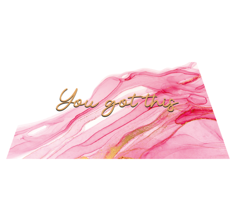 Covoare de vinil cu fraze ai înțeles asta - TenStickers