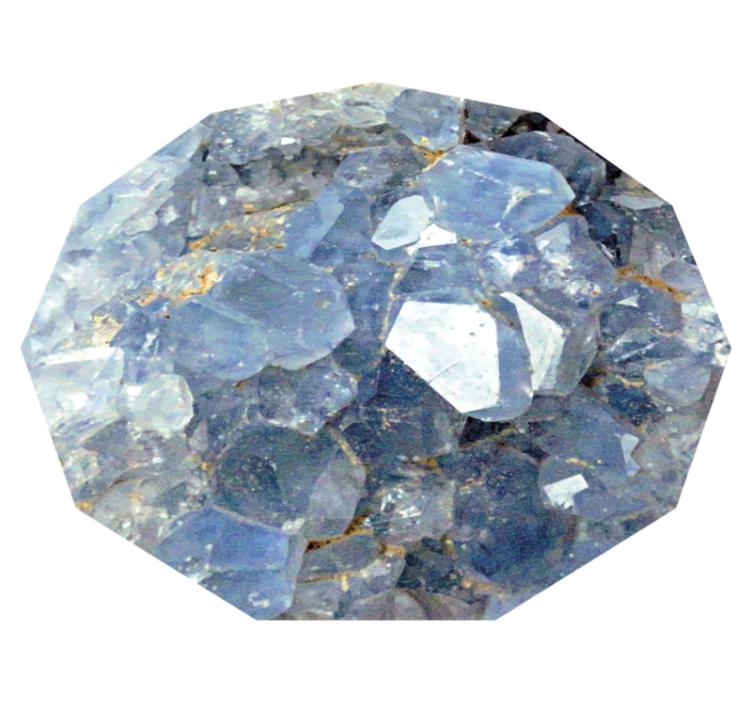 Covor din vinil model de cristal glaciar - TenStickers