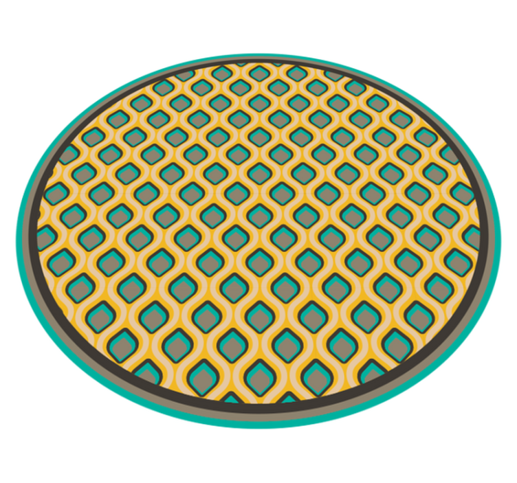 Covor de vinil pentru bucătărie cu model retro - TenStickers