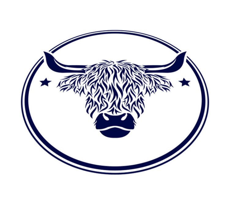 Covor scoțian pentru vaci covor pentru animale - TenStickers