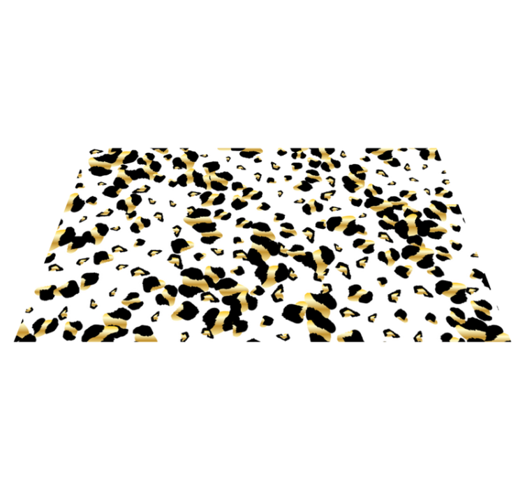 Covor vinil print animalier eleganță model leopard - TenStickers