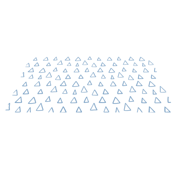 Covor de vinil geometric design cu model triunghiular - TenStickers