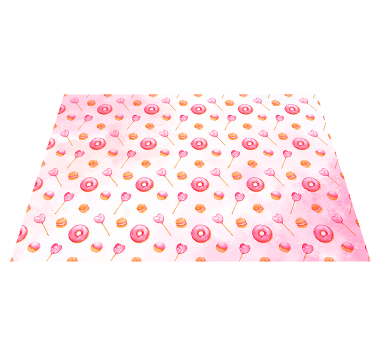 Covor de vinil pentru bucătărie dulce încântare fericire - TenStickers